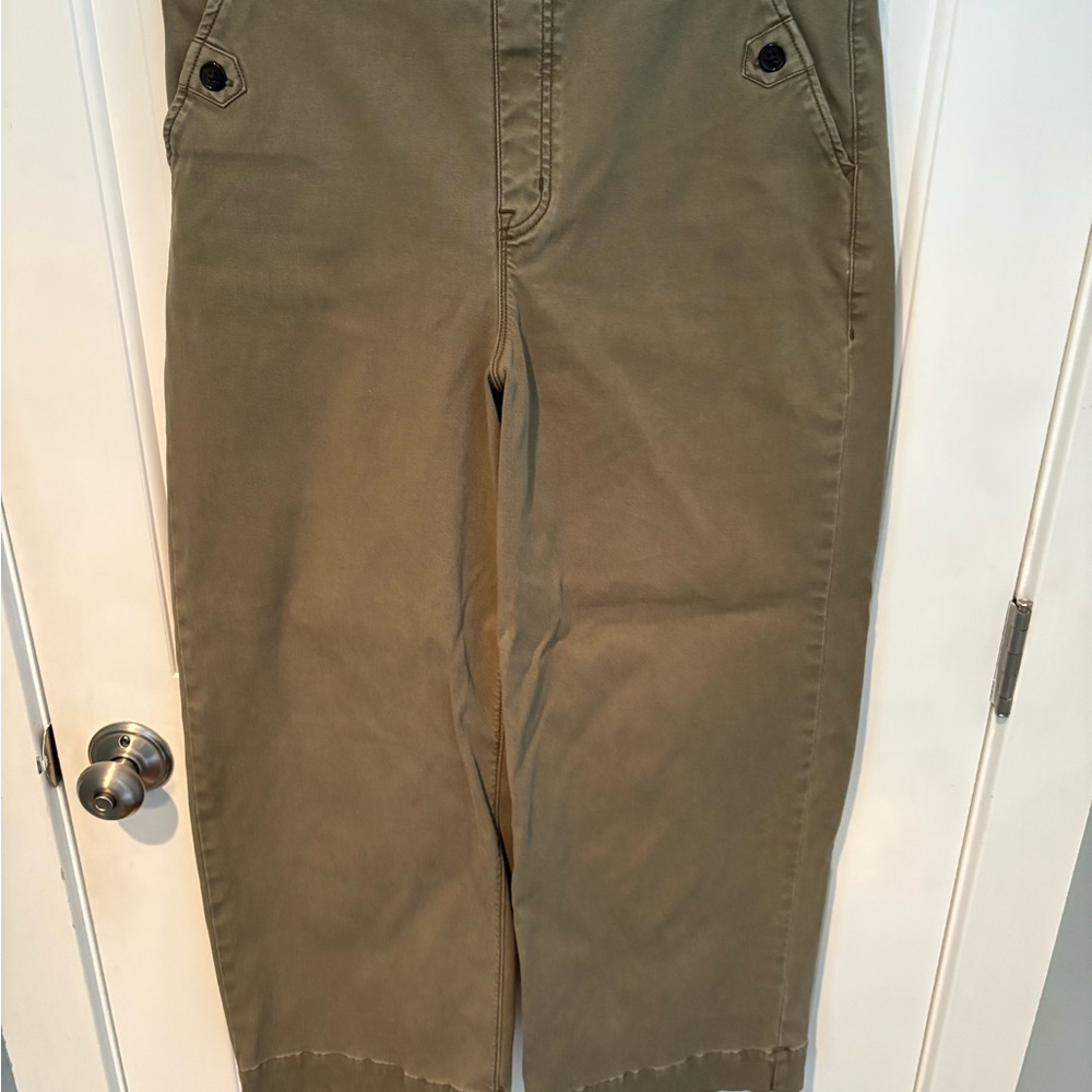 Spanx Women’s Olive Green Ankle Length Pants XL